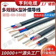玻璃纤维补偿导线ZRW-KC-FVR耐温170度