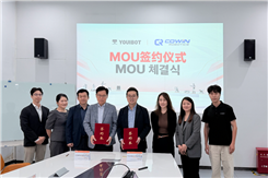 优艾智合与韩国COWIN Robotics签署战略合作MOU