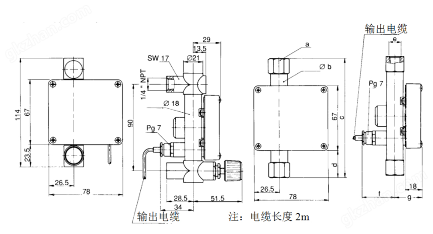 北京YX-TDF-B 微小型螺紋連接 金屬管浮子