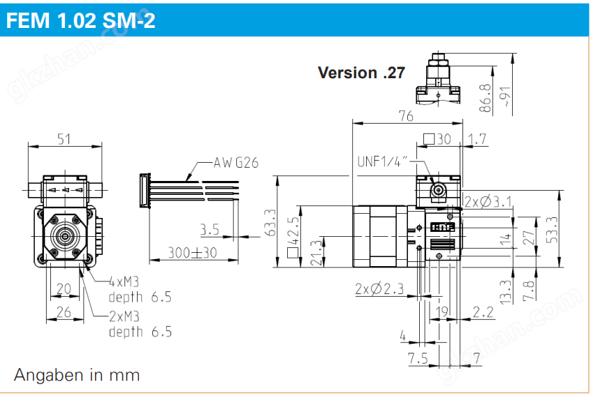 KNF FEM 1.02 KP.27SM-2Ĥά