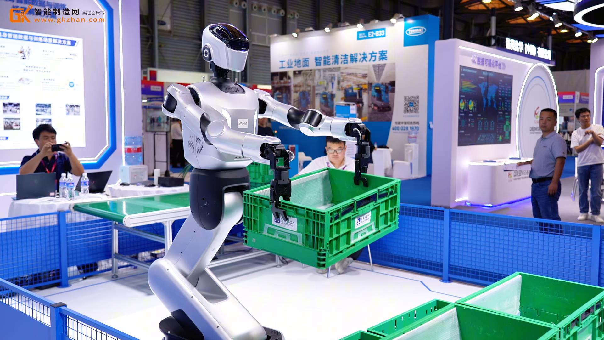乐聚机器人携多款工业机器人亮相2026WOD制造业数智化博览会
